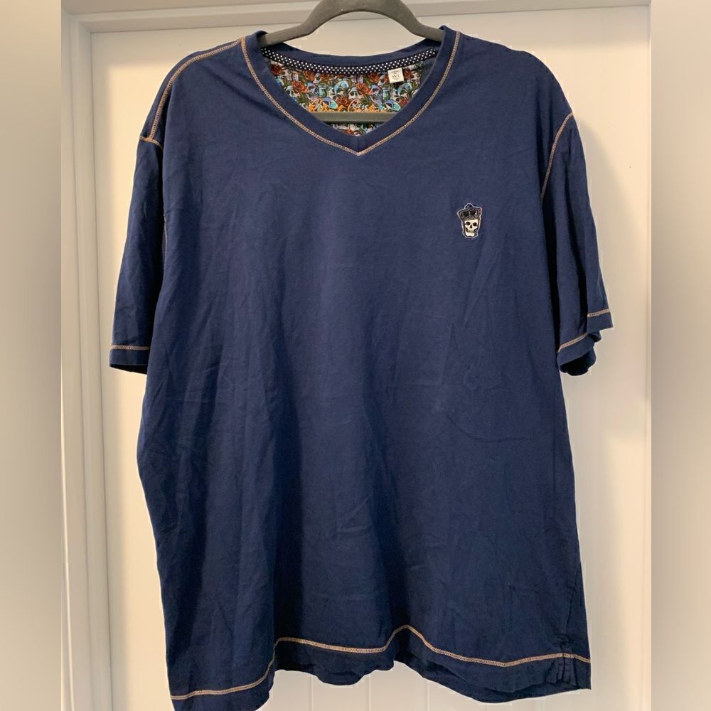 Robert Graham Tee Shirt Size 2XL 100% Cotton